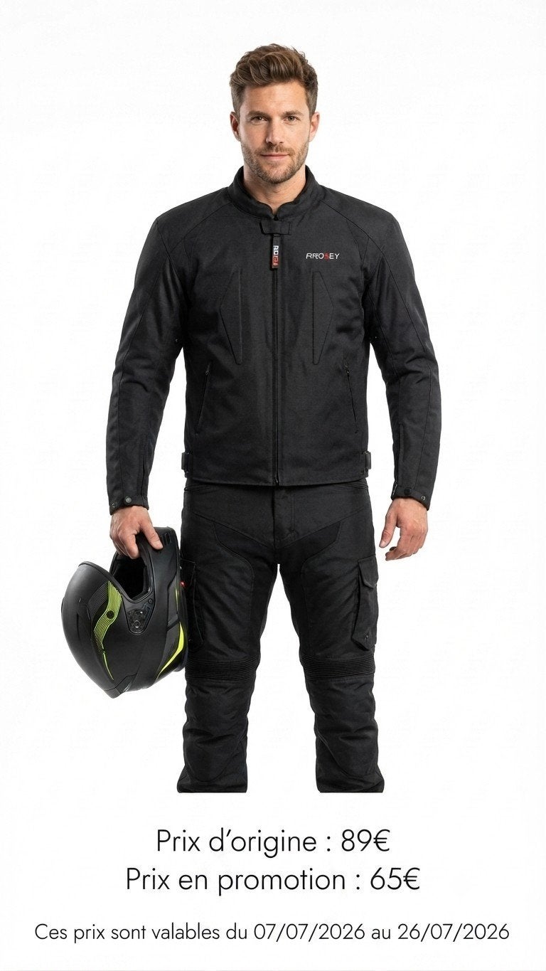 Veste de Moto textile cordura 600D neuf CE protecteurs, Envoi, Neuf, avec ticket, Femmes, Manteau | tissu