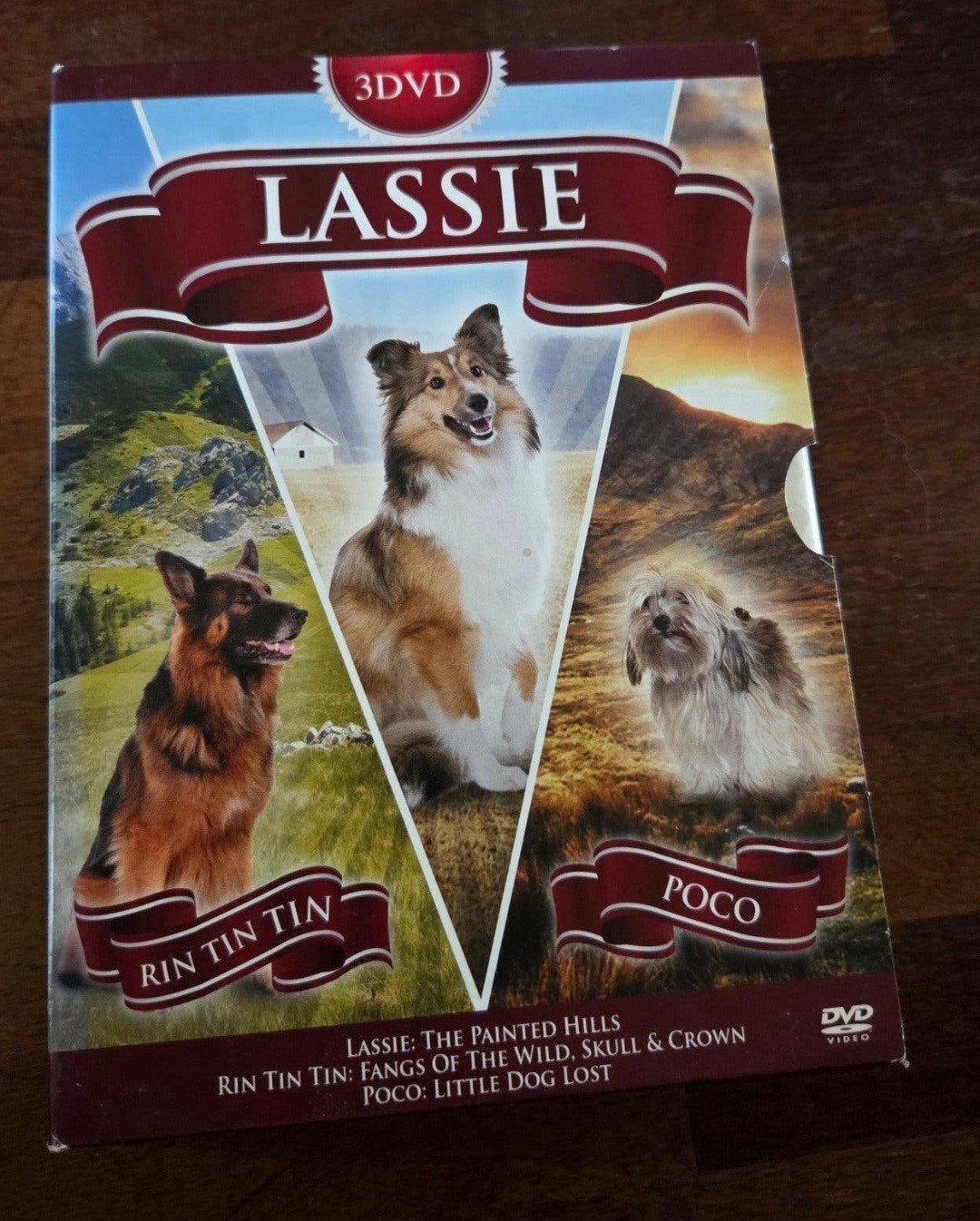 Lassie, Rin Tin Tin,  Poco : 3-Dvd Boxset, Ophalen of Verzenden, Zo goed als nieuw, Engels, Nederlands