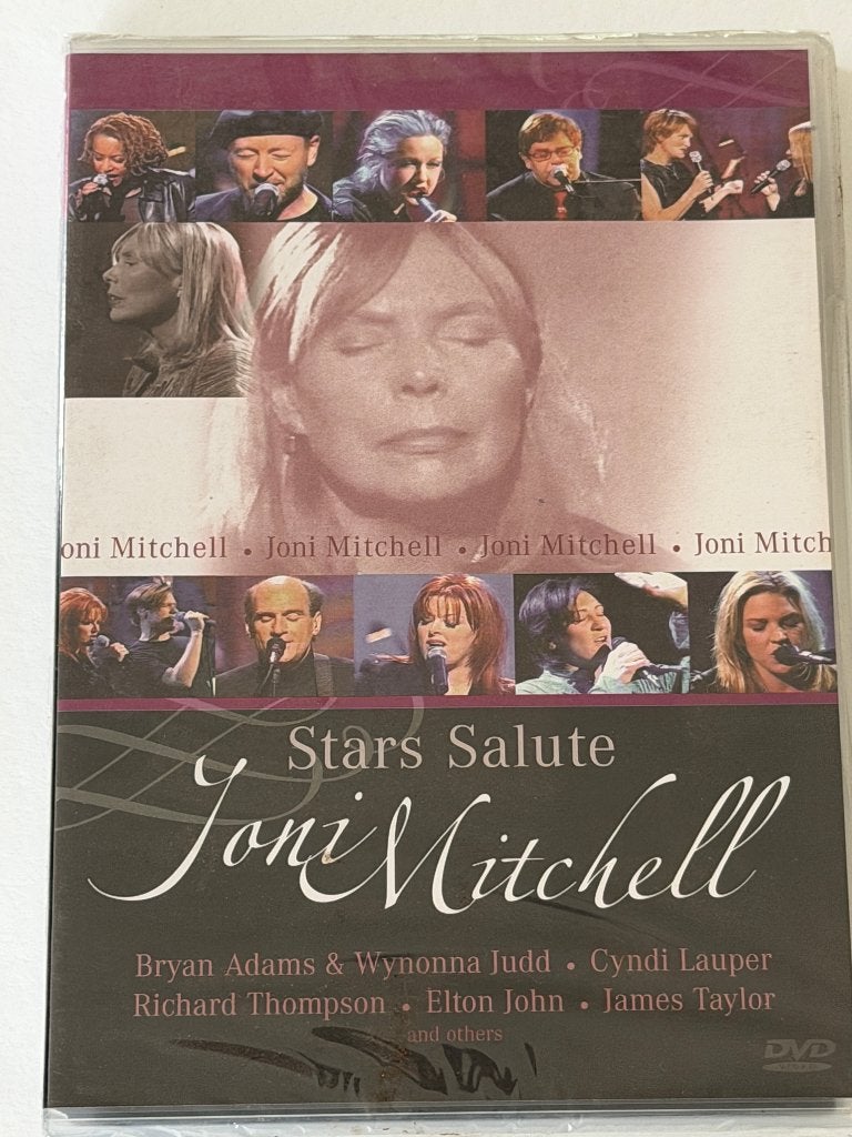 Various – Stars Salute Joni Mitchell (DVD) Nieuw!, Alle leeftijden, Ophalen of Verzenden, Nieuw in verpakking, Muziek en Concerten