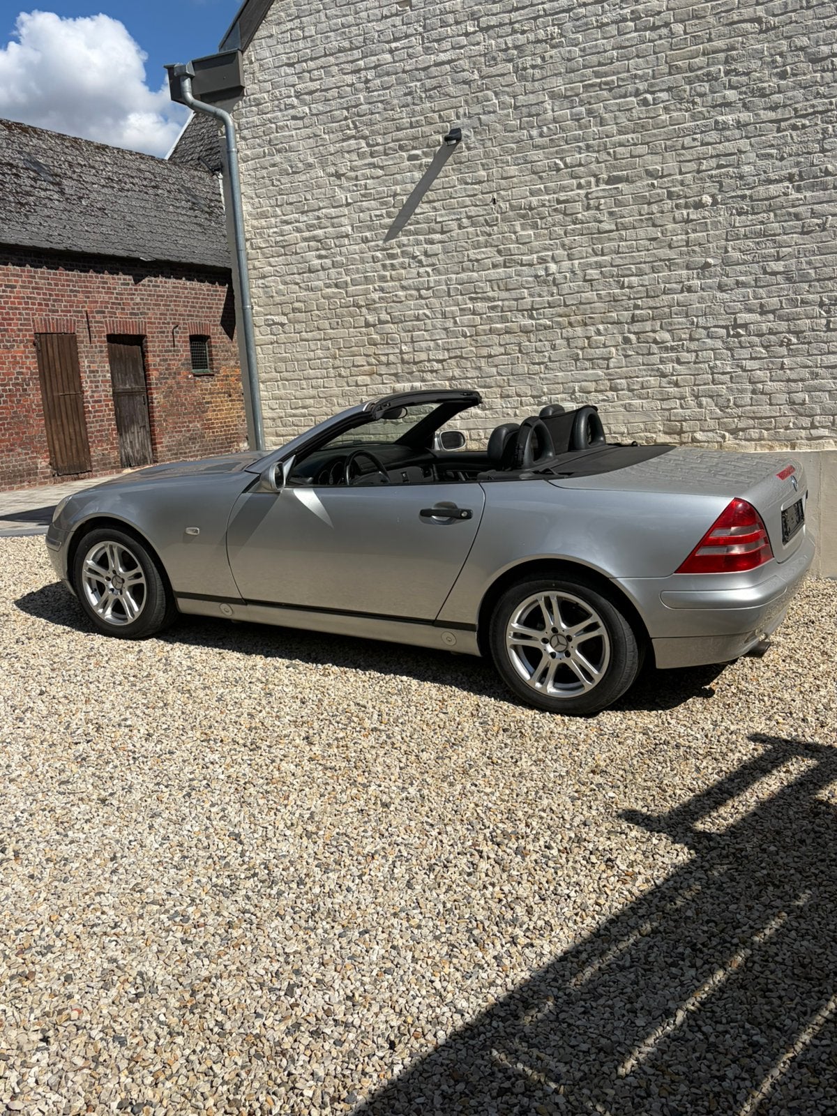 Slk 200 manueel, Autos, Cabriolet, Boîte manuelle, Particulier, Essence