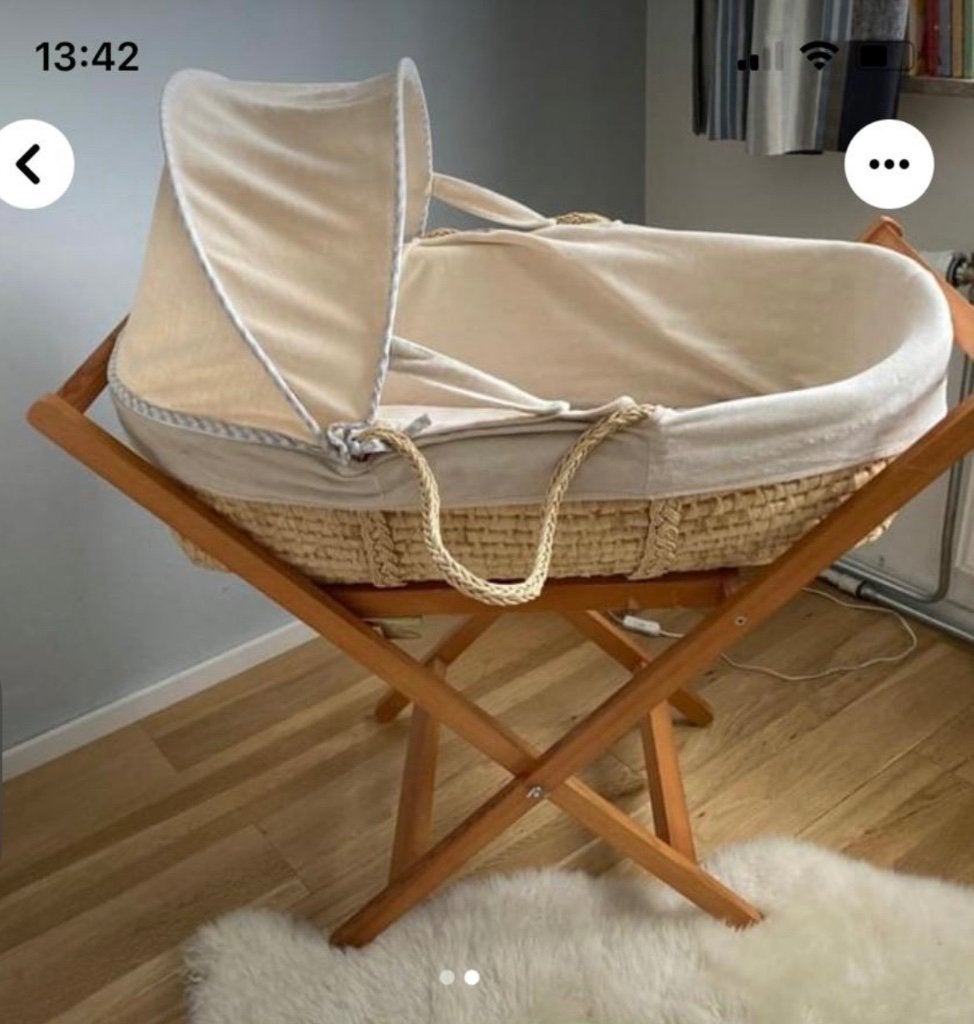 Mozesmand met staander, Ophalen, Gebruikt, Minder dan 140 cm