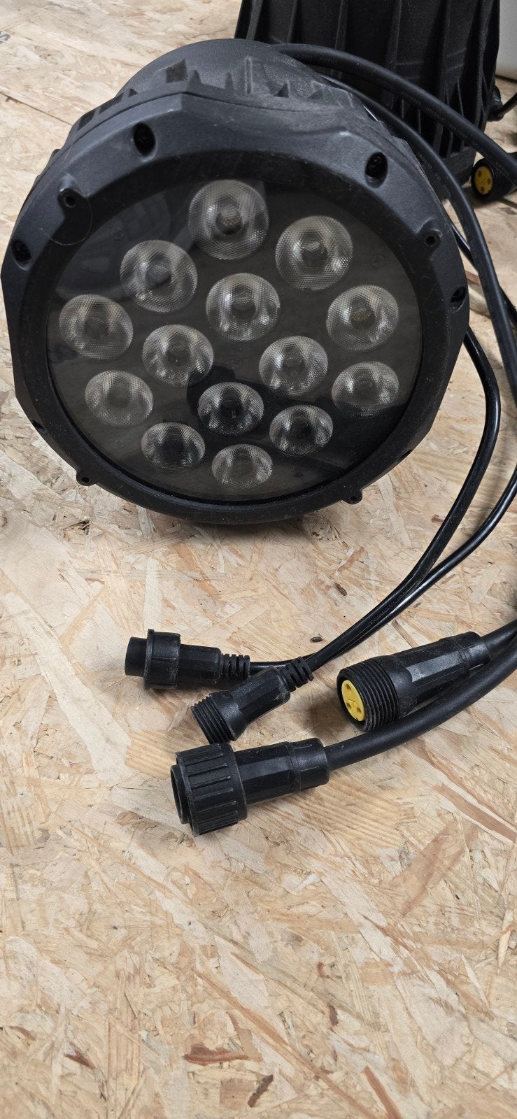 Professionele LED PAR/LED spot – DMX, Ophalen, Gebruikt