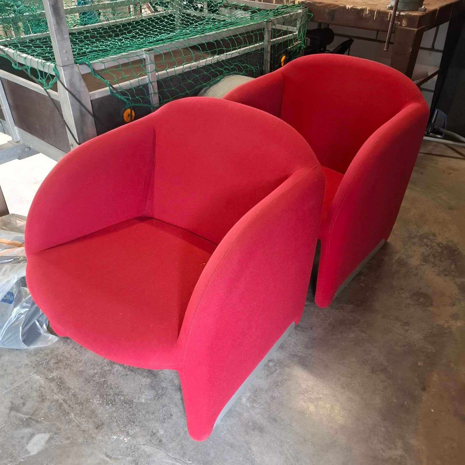 2x artifort stoelen voor de liefhebber. (artifort ben chair), Ophalen, Stof