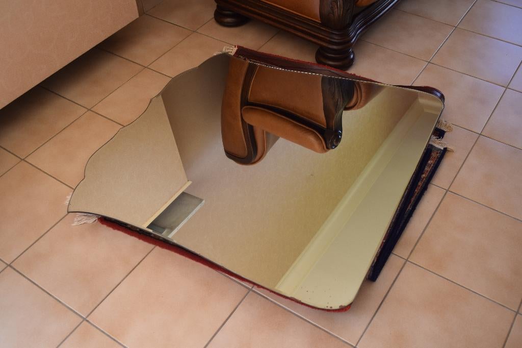 Spiegel, Huis en Inrichting, Woonaccessoires | Spiegels, Ophalen, Zo goed als nieuw, 75 tot 100 cm, Minder dan 100 cm