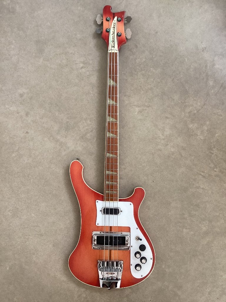 Rickenbacker 4001 Fireglo 1975, Ophalen, Zo goed als nieuw, Akoestisch