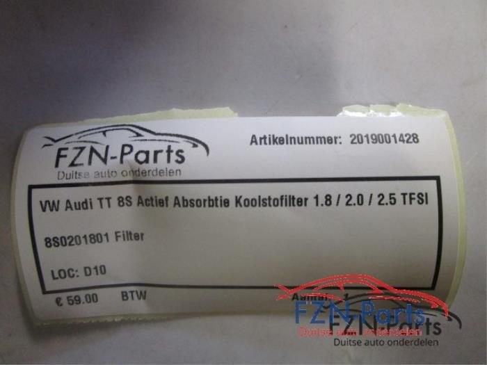 Koolstoffilter Audi TT (22740992), Ophalen of Verzenden, Gebruikt