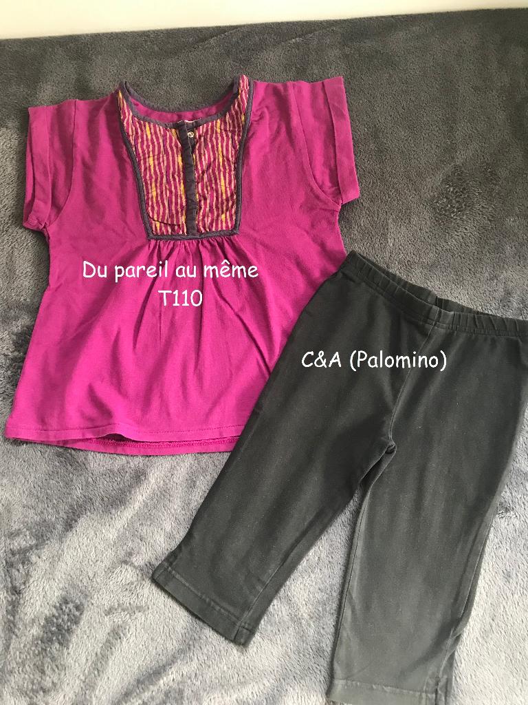 Vêtements fille T110 à partir de 3,00€ en très bon état, Ophalen of Verzenden, Gebruikt, Meisje