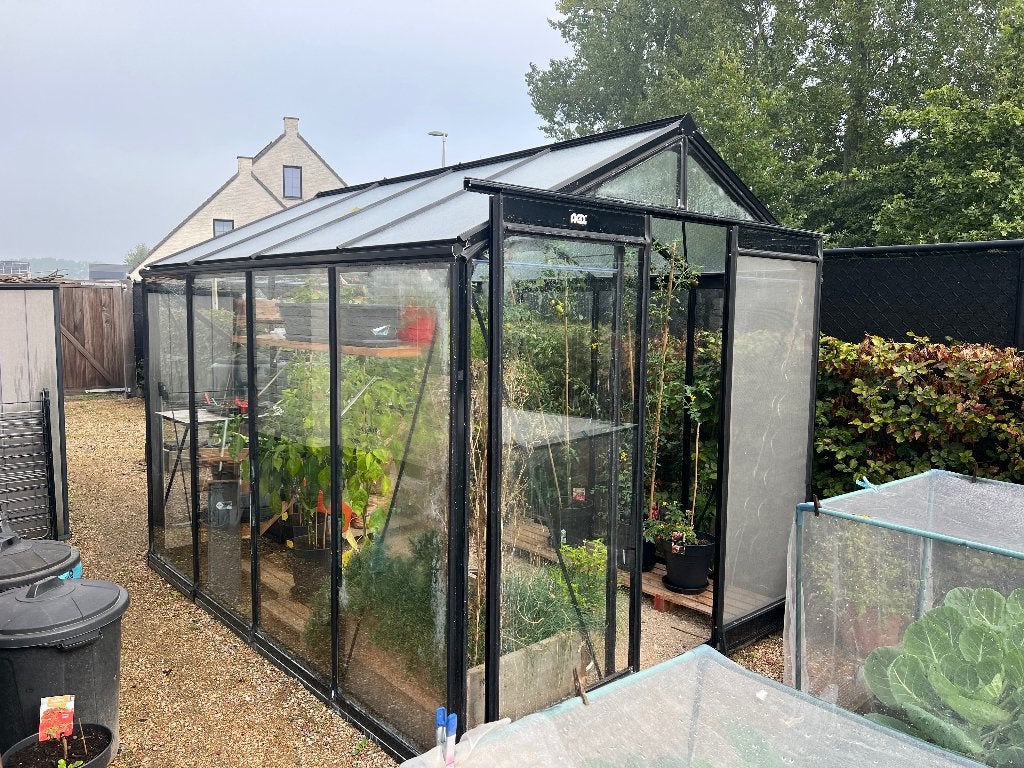 ACD Tuinkas R204 BL Prestige Blackline, Ophalen, Kweekkas, Zo goed als nieuw, Glas
