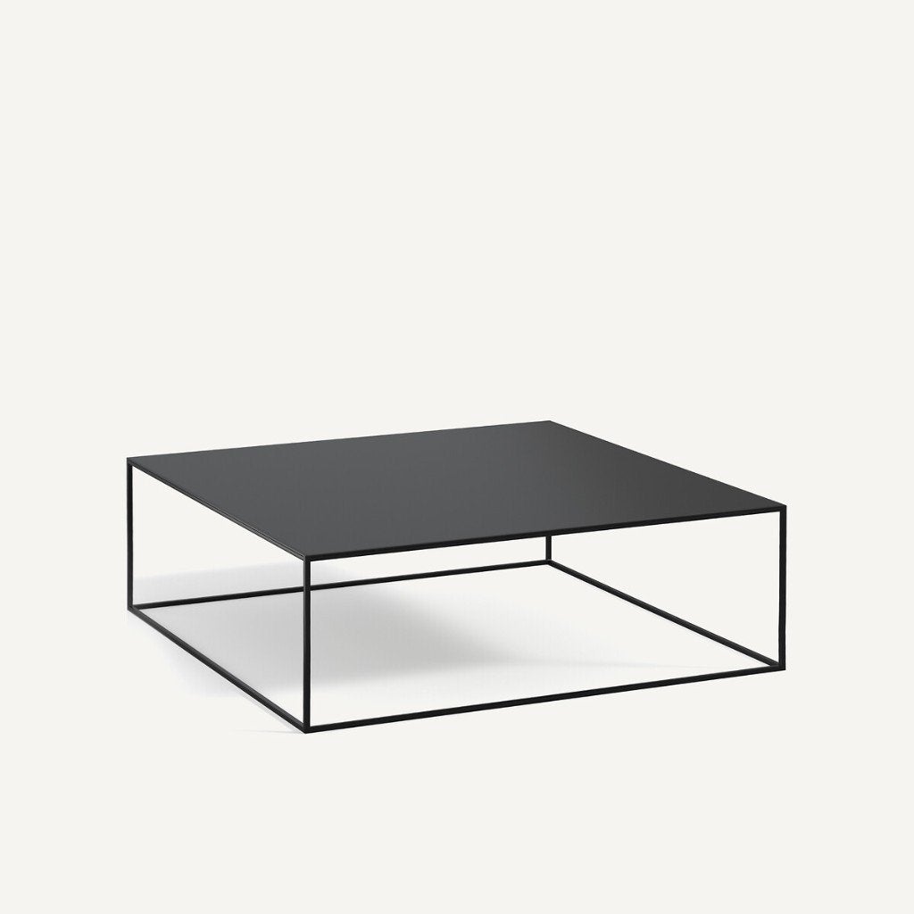 Table basse noire Romy, Maison & Meubles, Neuf, Moderne / industriel, 50 à 100 cm, Carré