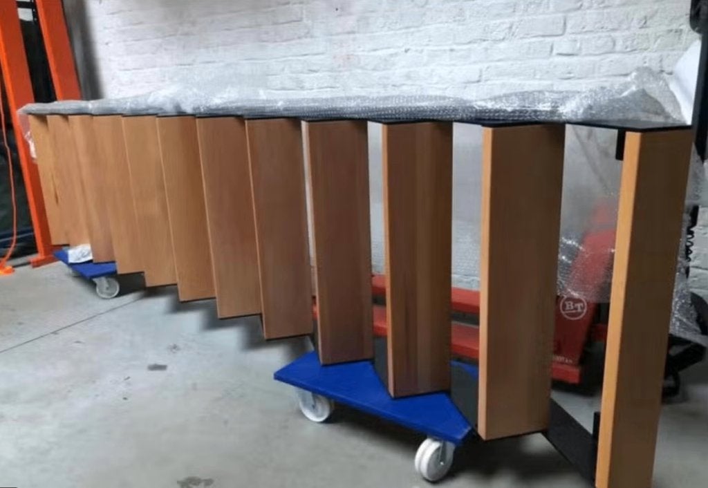 Steel look Trap plaatsbesparend, Doe-het-zelf en Bouw, Ophalen, Trap