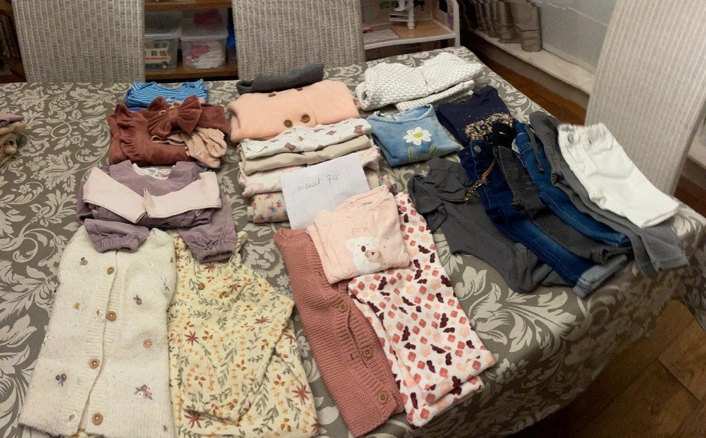 Kinderkleding maat 74, Enlèvement, Comme neuf
