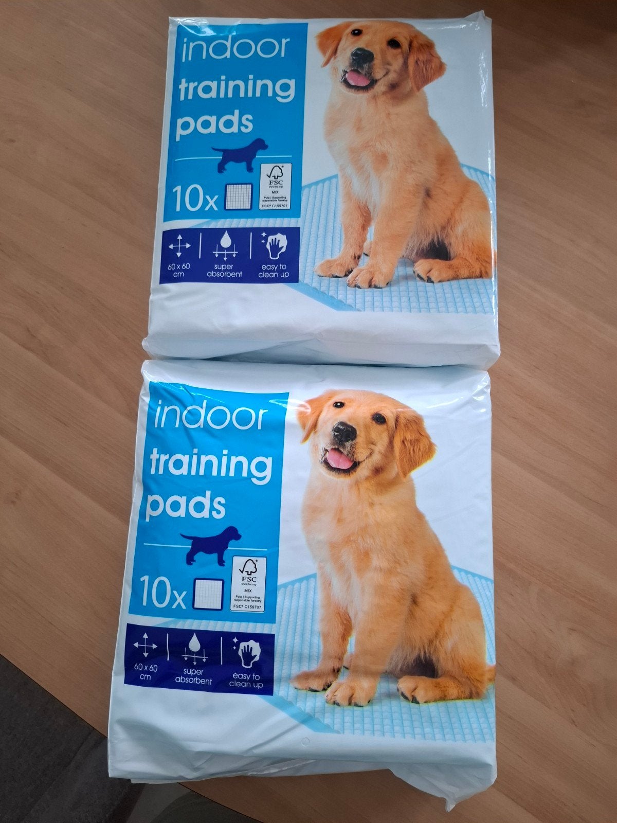 2 verpakkingen puppy trainingspads in nieuwsraat, Ophalen, Nieuw, Overige typen