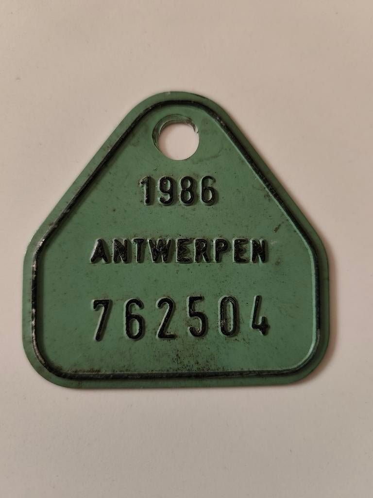 FIETS-taksplaat, Ophalen