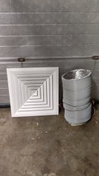 ventilatie roosters en buizen industrie, Ophalen
