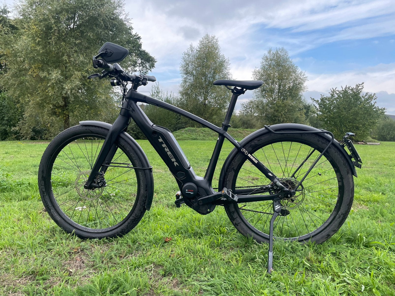Trek commuter 7+ speedpedelec incl nieuwe ketting en remblok, Autres marques, 10 à 15 vitesses, 49 à 53 cm, Enlèvement