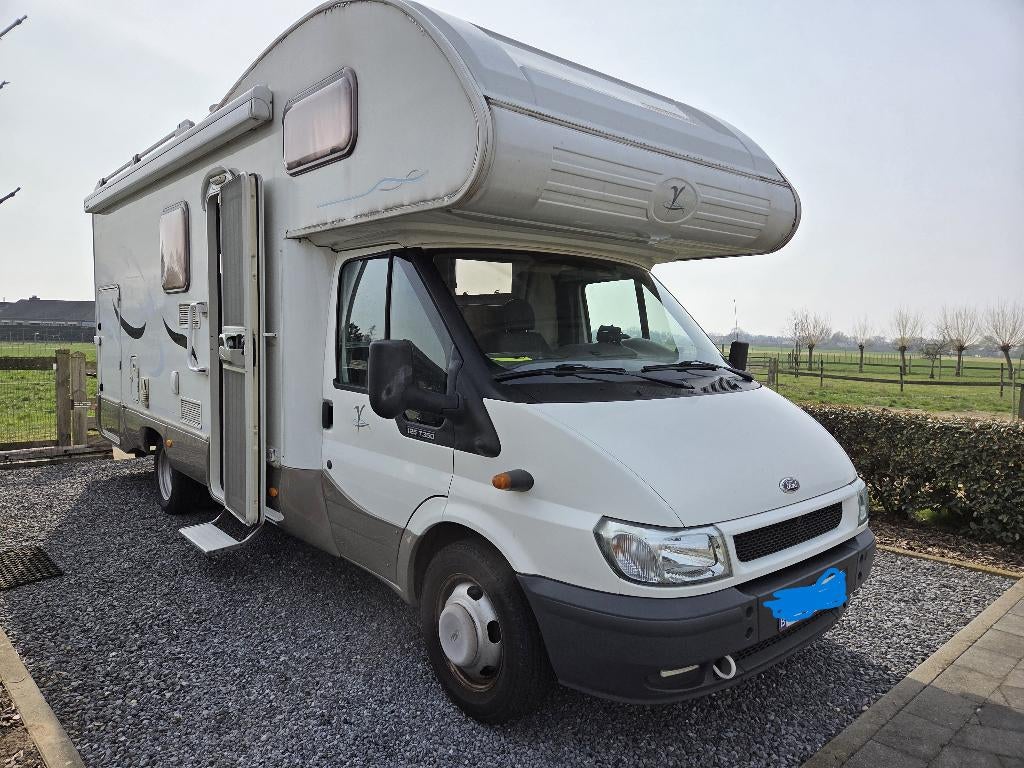 Verzorgde mobilhome te koop – klaar voor vertrek6 personen, Alkoof, Caméra de recul, Luifel, Ford