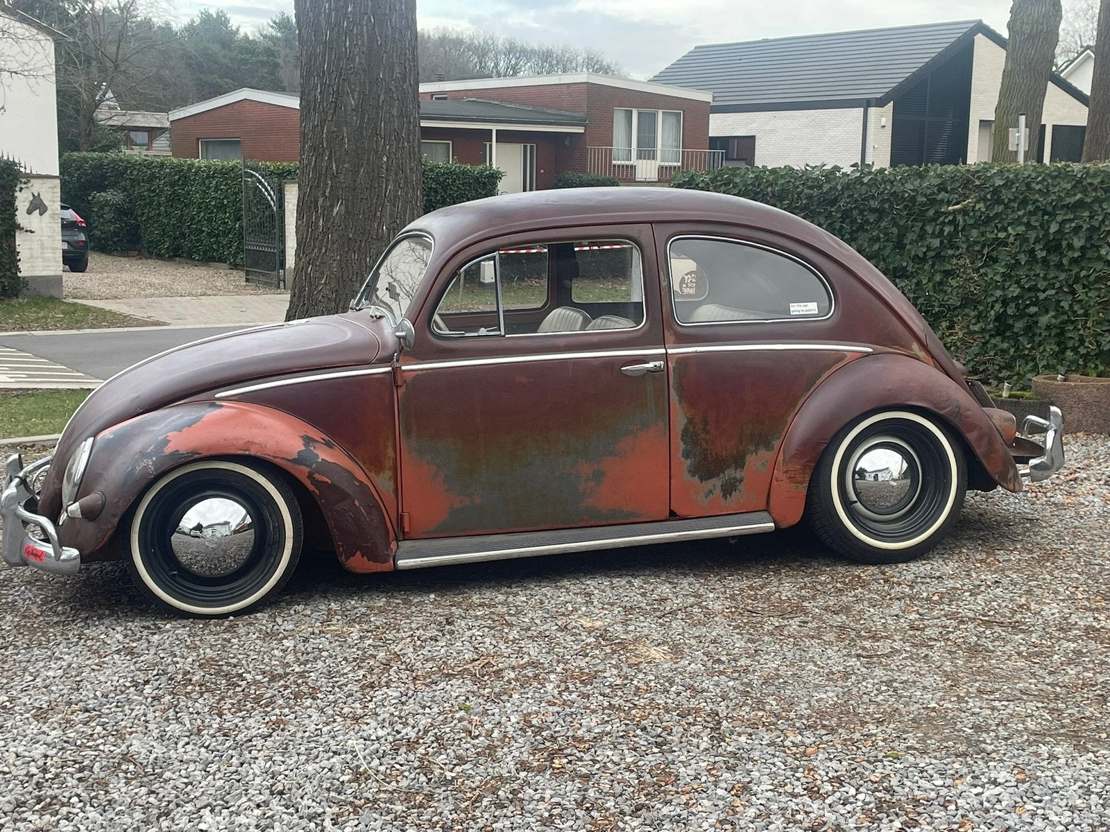 Vw kever Ovaal 1956–Amerikaanse uitvoering–Prachtige patina, foto 12