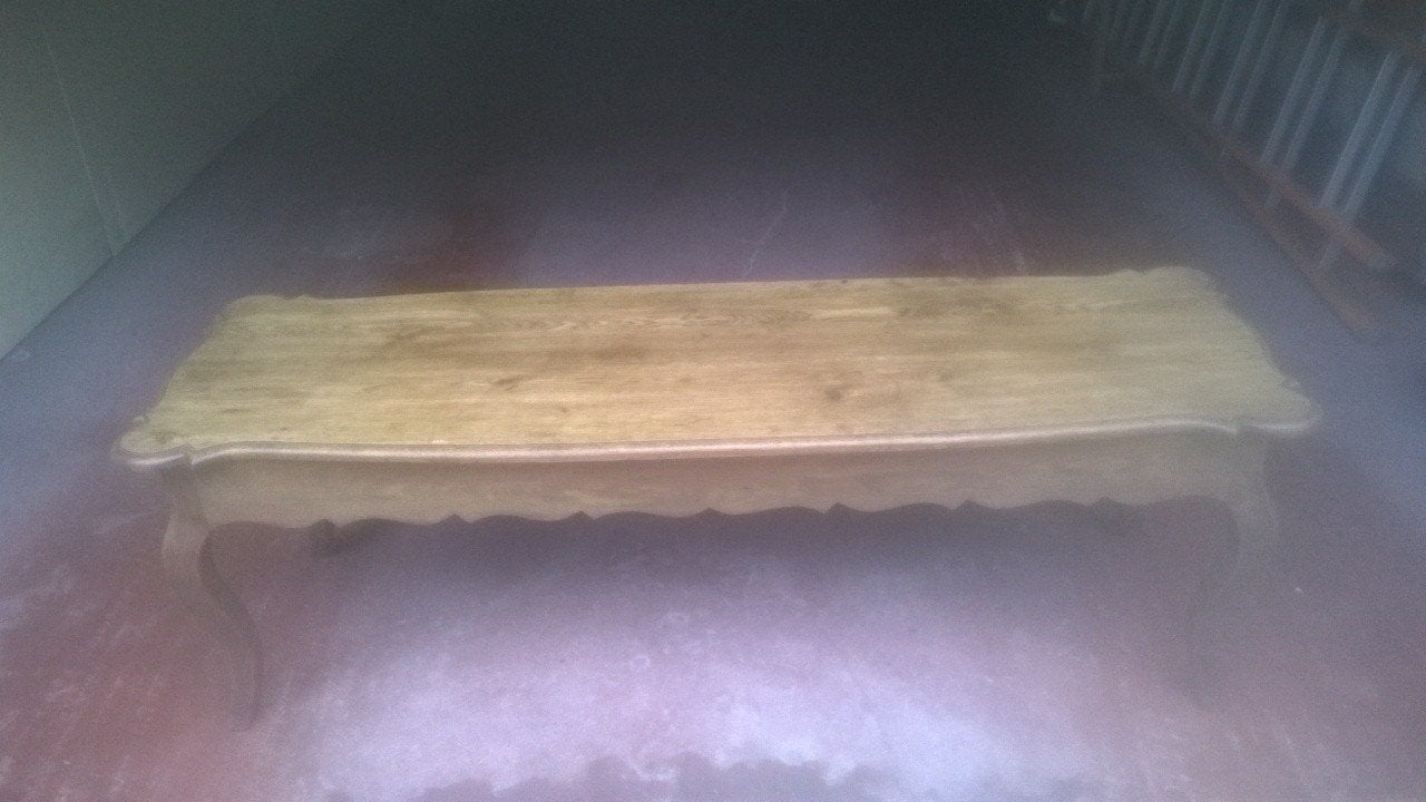 Table de salon, 100 à 150 cm, Enlèvement, Utilisé, Chêne