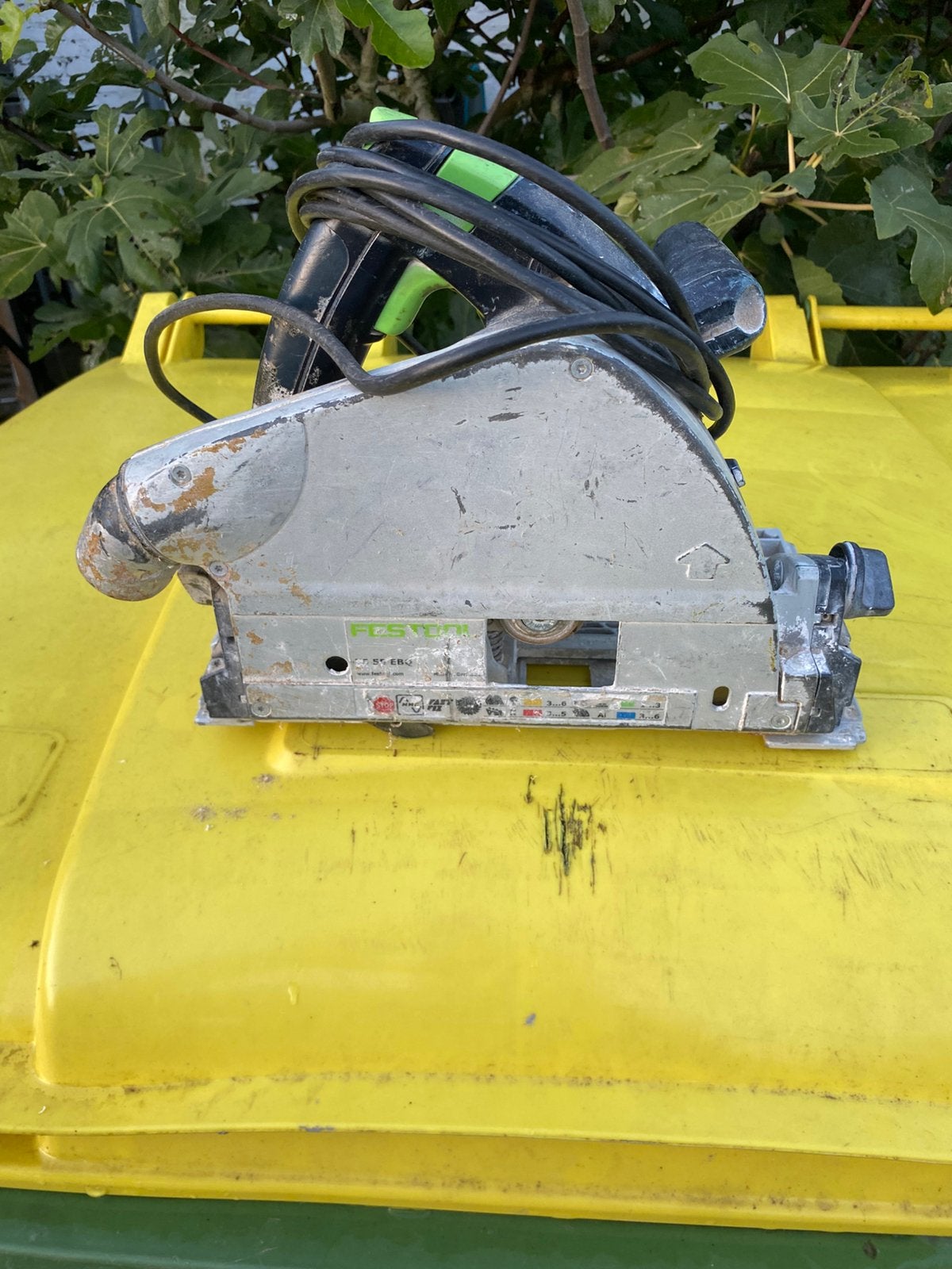 Festool ts55 ebq, Bricolage & Construction, 1200 watts ou plus, 30 à 70 mm, Enlèvement, Utilisé