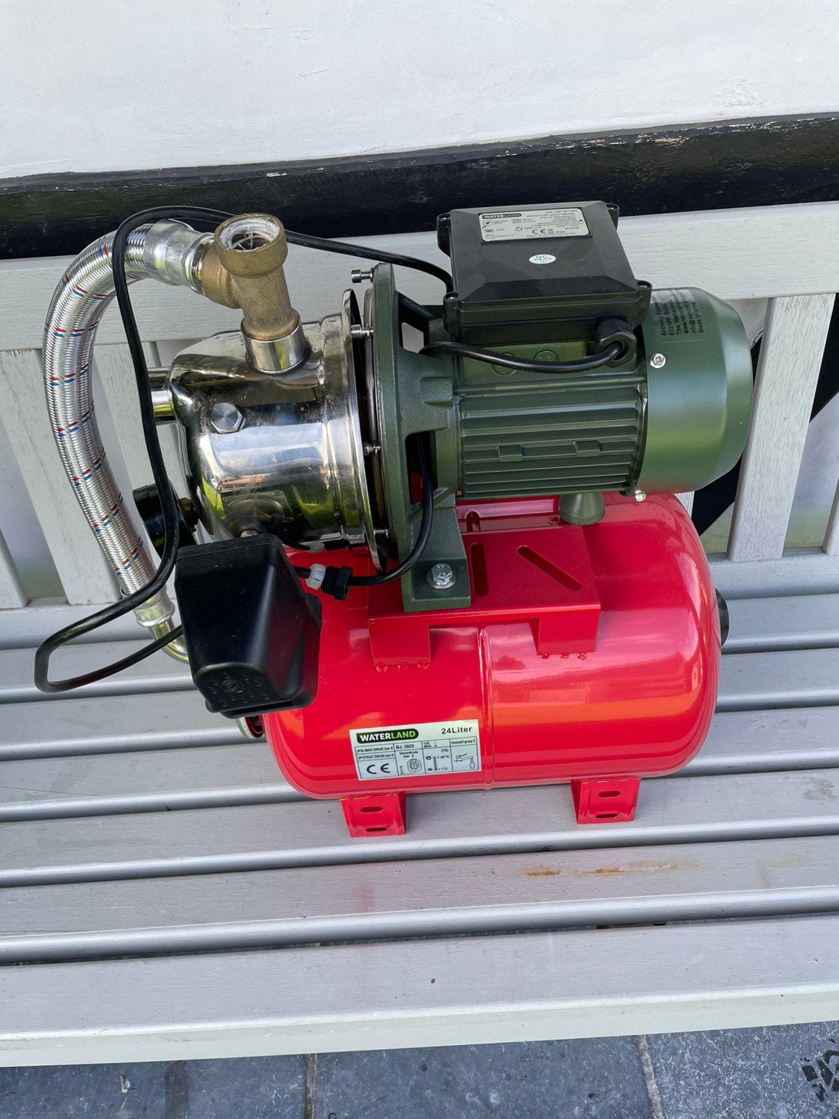 Waterpomp, Ophalen, Gebruikt, Elektrisch, Hydrofoorpomp