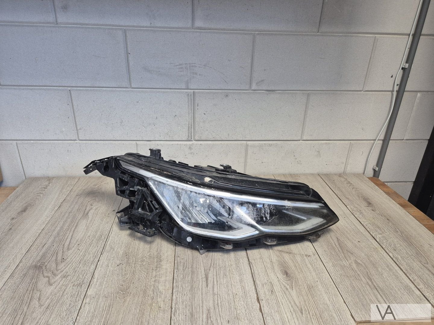 Koplamp rechts van VW Golf 8 2019 - 2025 schade 5h1941006b, Auto-onderdelen, Gebruikt, -, Volkswagen, -