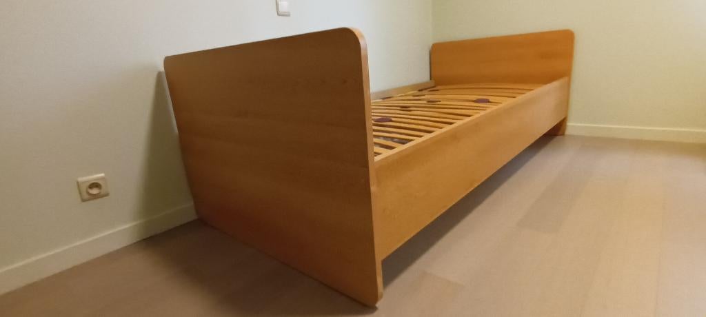 bed, Kinderen en Baby's, Ophalen, Gebruikt, 180 cm of meer, 85 tot 100 cm
