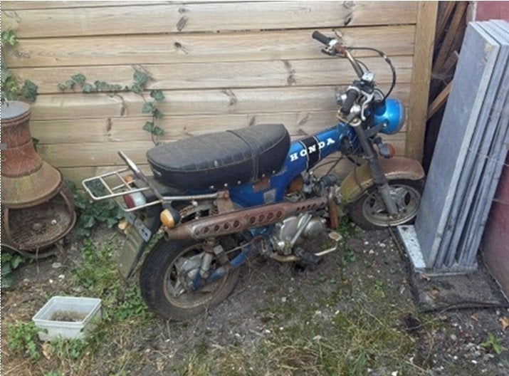 Dax Skyteam 50cc, Fietsen en Brommers, Ophalen, Gebruikt, Overige modellen, Klasse B (45 km/u)
