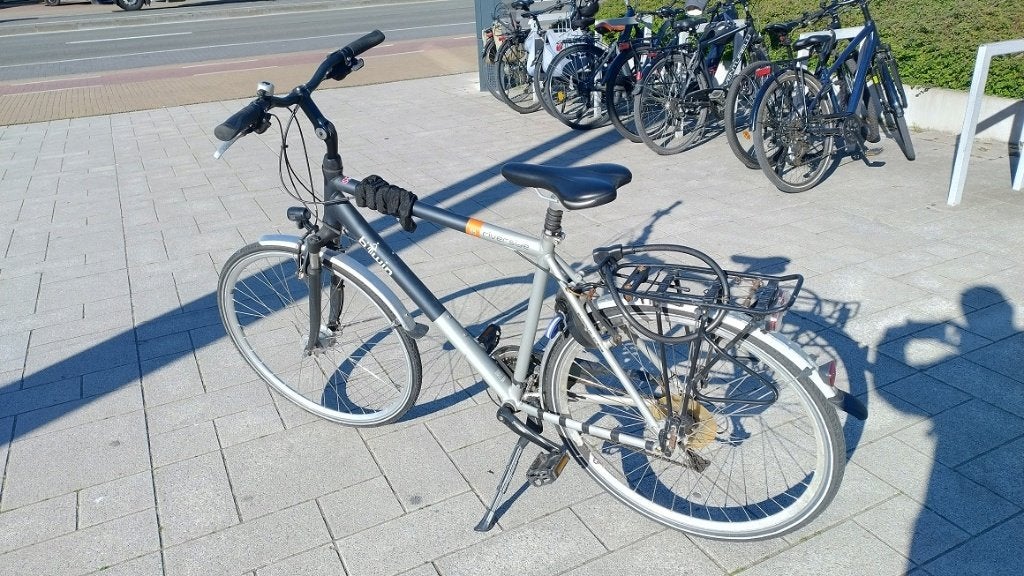 Btwin Riverside 05 - stadfiets in goede staat., Fietsen en Brommers, Gebruikt, Velgrem, Versnellingen, 53 tot 57 cm