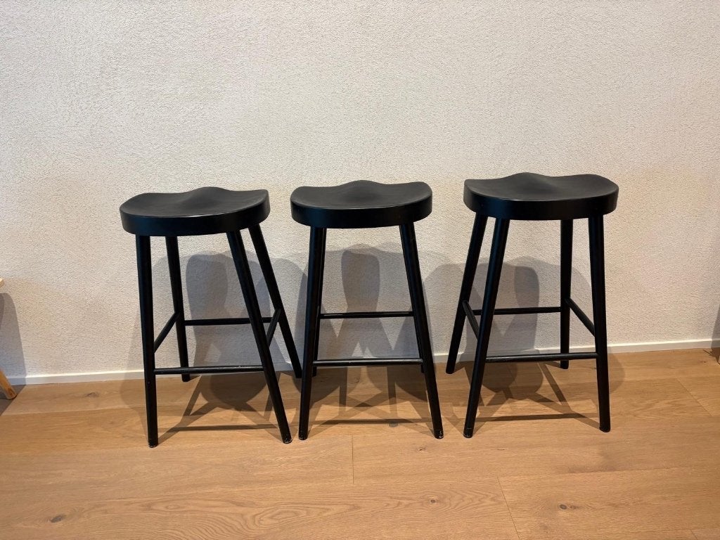 Tabourets de bar | Zara Home | Noir, Enlèvement ou Envoi, Utilisé, Bois
