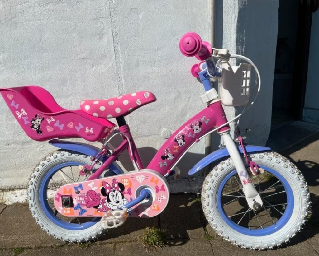 Kinderfiets, Ophalen, Gebruikt, Zijwieltjes