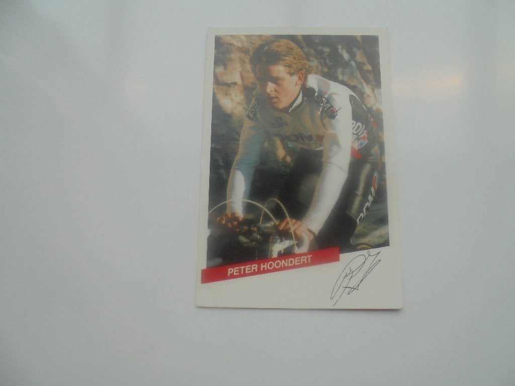 wielrenner- peter hoondert, Envoi, 1980 à nos jours, Comme neuf, Photo