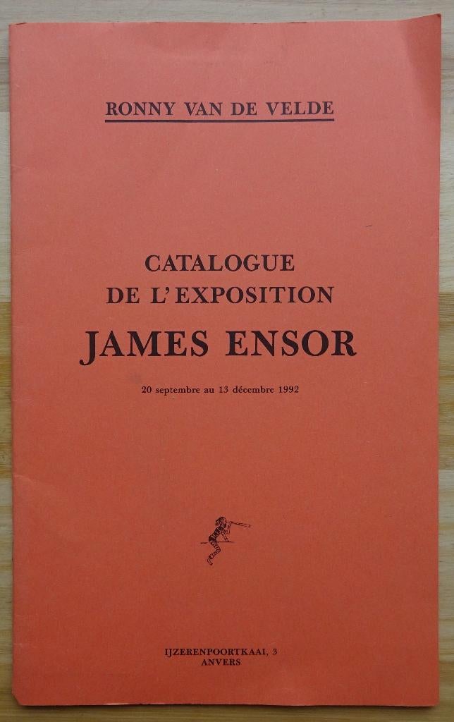 James Ensor 1992 chez Ronny Van de Velde, Anvers, James Ensor, Ophalen of Verzenden, Zo goed als nieuw, Schilder- en Tekenkunst
