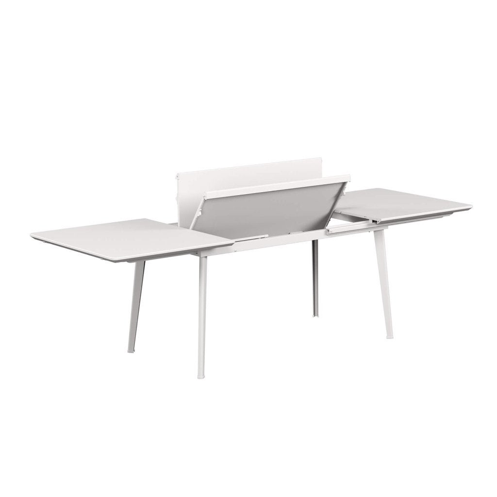 Uitschuifbare tuintafel merk Emu (catalogusprijs €1.972), Tuin en Terras, Ophalen, Nieuw, Rechthoekig, Rvs
