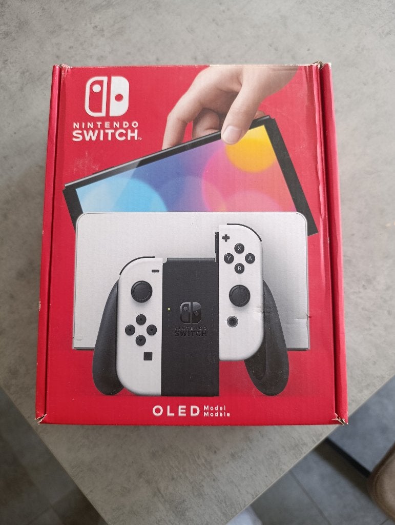 Nintendo switch oled, Ophalen of Verzenden, Zo goed als nieuw, Met 1 controller, Switch OLED