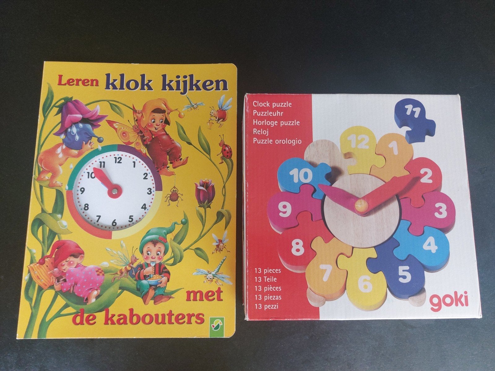 Set klok leren lezen, Enlèvement ou Envoi