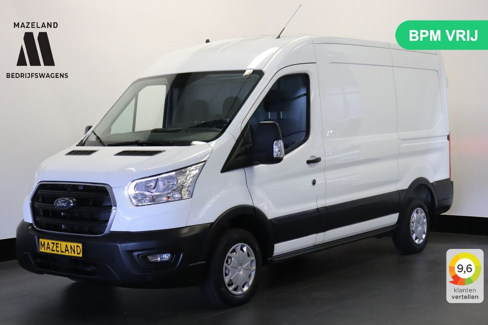 Ford Transit 2.0 TDCI 130PK L2H2 EURO 6 - Airco - Cruise - P, Achat, Entreprise, Boîte manuelle, Diesel