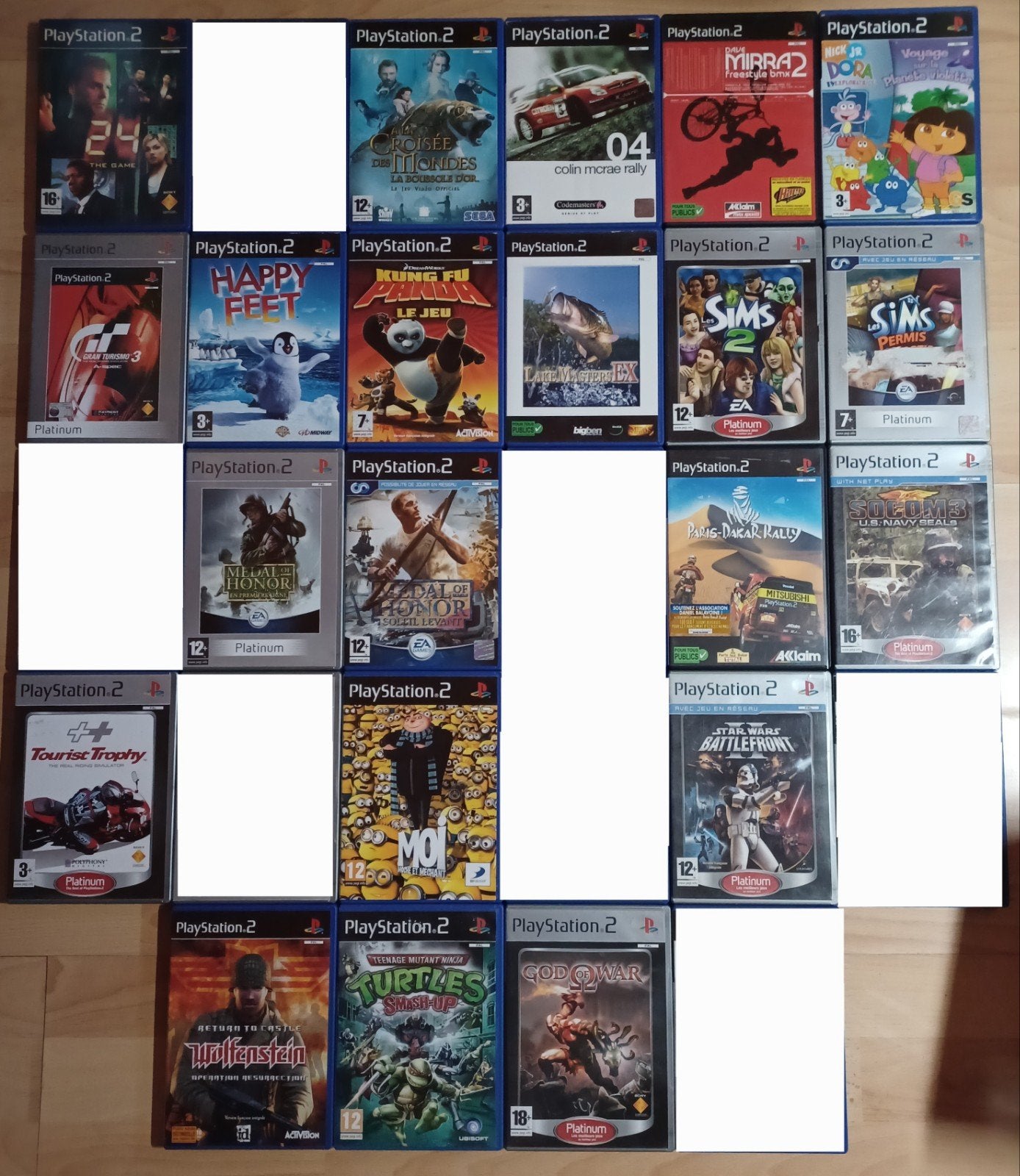 Jeux PS2 _ Prix en description, Ophalen of Verzenden, Gebruikt