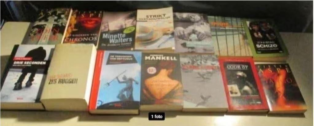 14 Prima Thriller Boeken, Boeken, Thrillers, Ophalen of Verzenden, Zo goed als nieuw