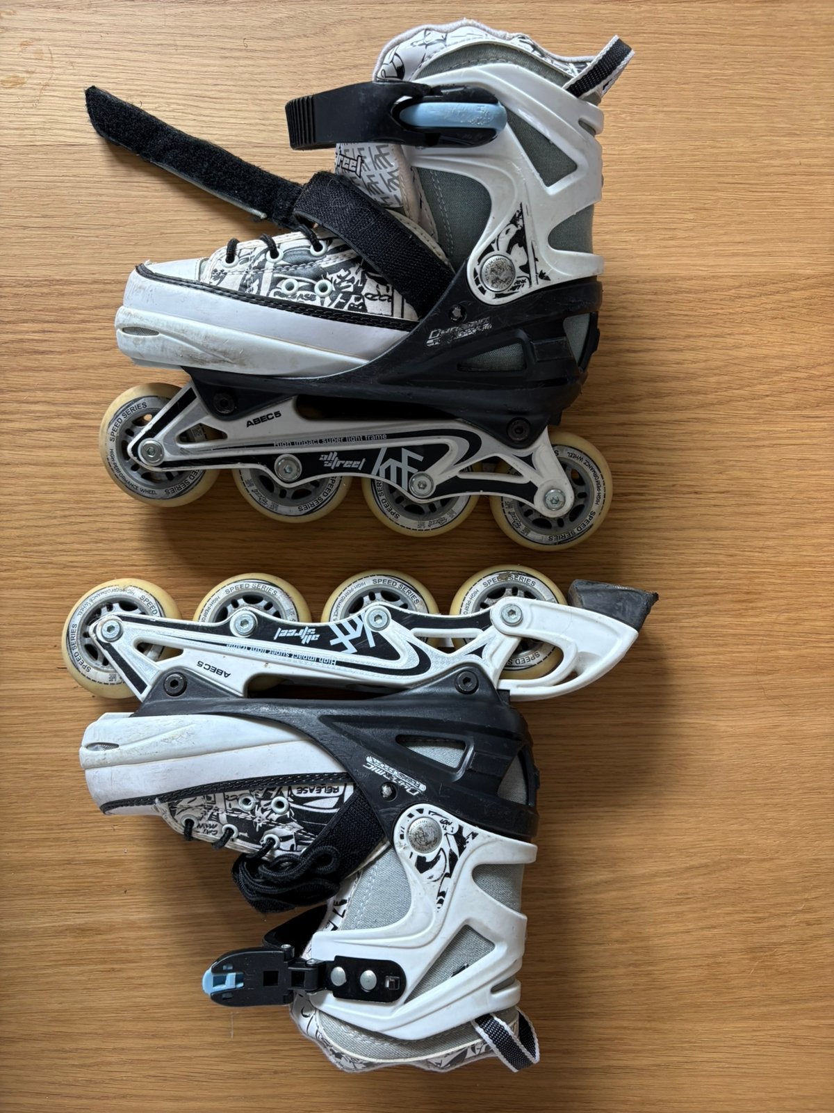 Roller pour enfant, taille ajustable 34-37, Sports & Fitness, Autres marques, Rollers 4 roues en ligne, Réglable, Enlèvement