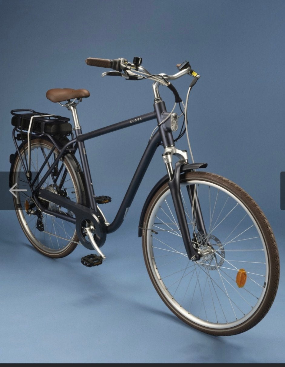 Vélo électrique Decathlon Elops 900 E — Très bon état — Prêt, Vélos & Vélomoteurs, Autres marques, 51 à 55 cm, Enlèvement, Utilisé