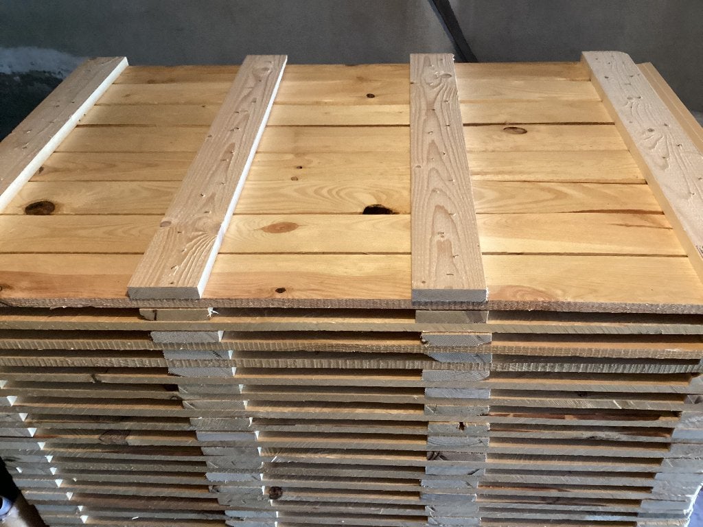 Planken deksels voor europallet, Bricolage & Construction, Enlèvement, Neuf