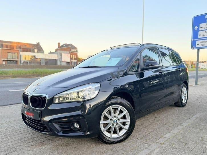 Bmw 218d Gran Tourer Sport 2016 150pk 7zitpl Pano Xenon Full, Auto's, Voorwielaandrijving, Testrit aan huis, 1995 cc, 4 cilinders