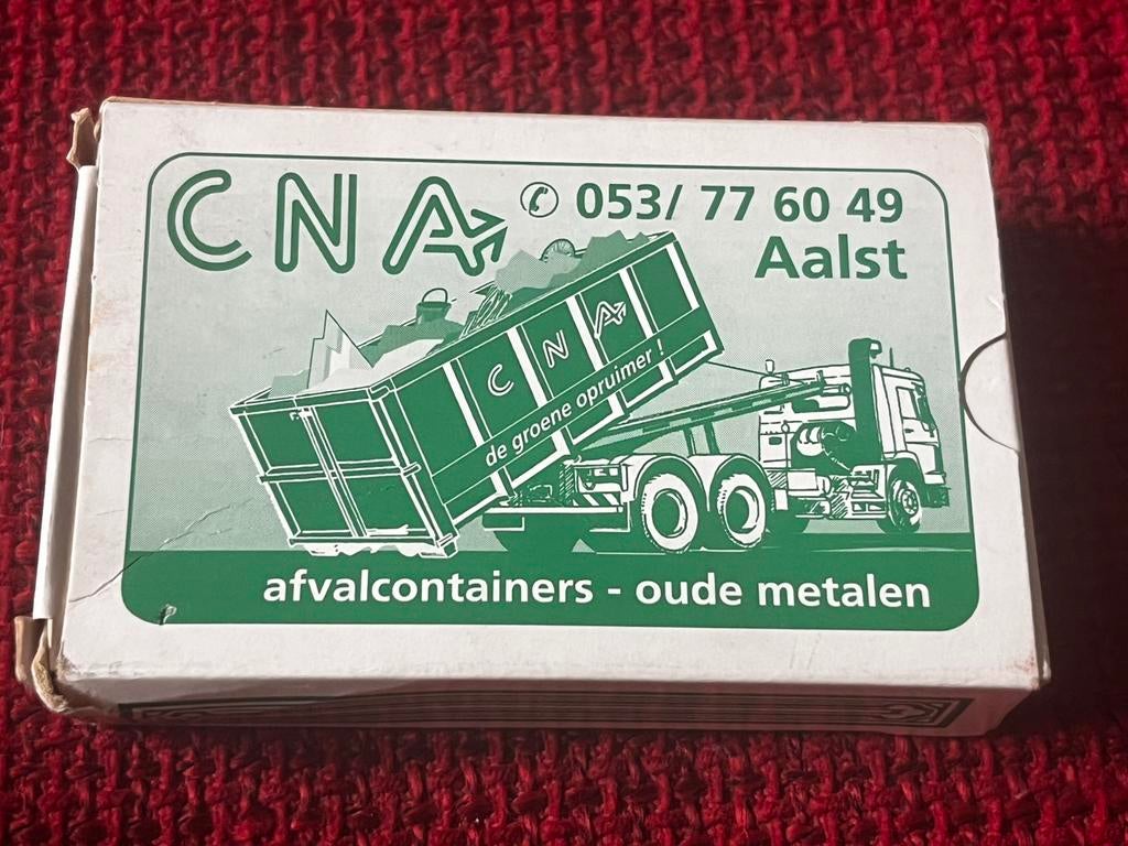Leeg doosje kaarten Aalst, Ophalen of Verzenden