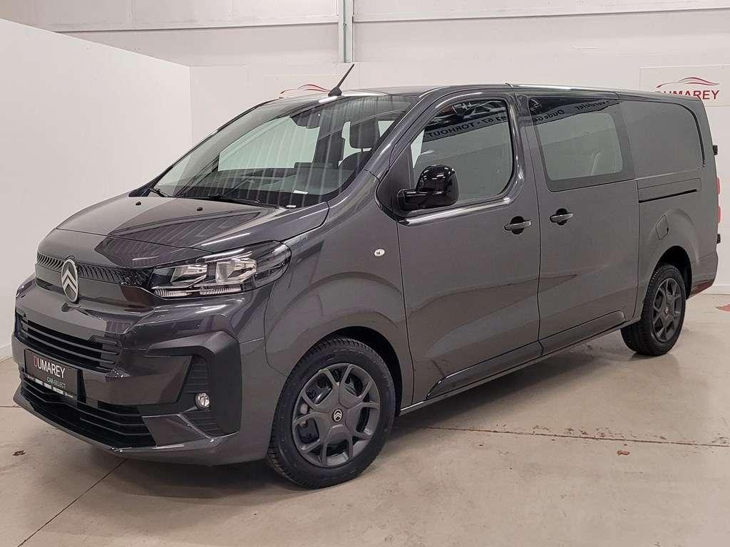 Citroen Jumpy 2.0 BlueHdi 180 pk EAT8 Dubbel Cabine, Autos, Citroën, Argent ou Gris, Achat, Euro 6, Entreprise