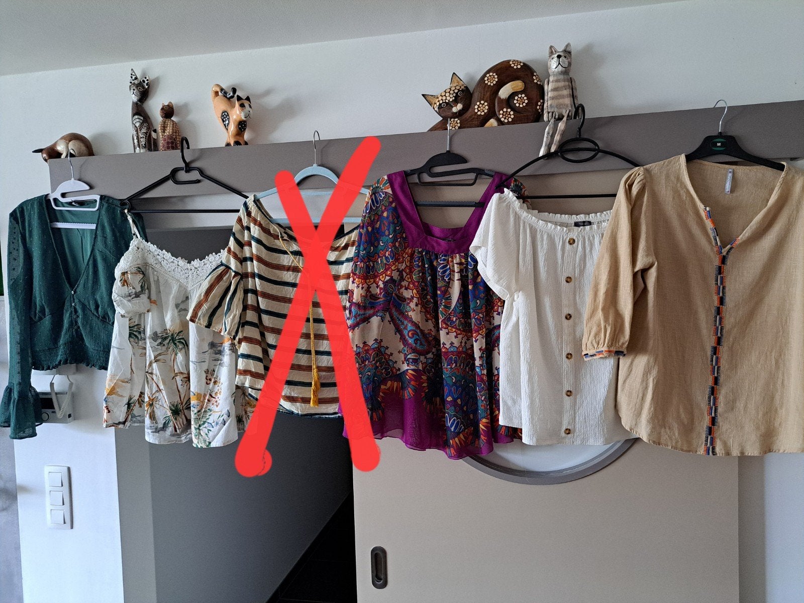 blouses, tops, diverse, off shoulder, boho,..., Ophalen of Verzenden, Zo goed als nieuw, Beige