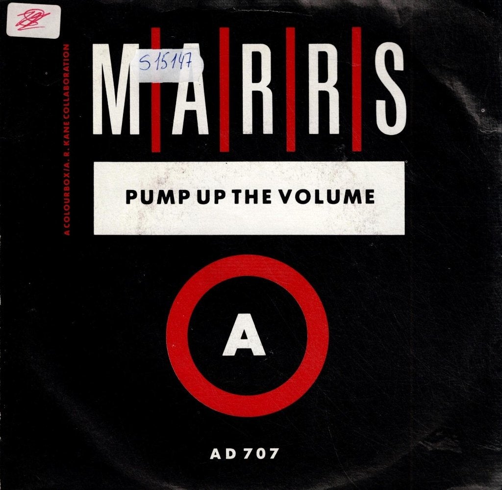 Vinyl, 7"  /  M|A|R|R|S – Pump Up The Volume, CD & DVD, Vinyles | Autres Vinyles, Enlèvement ou Envoi, 7 inch, Autres types