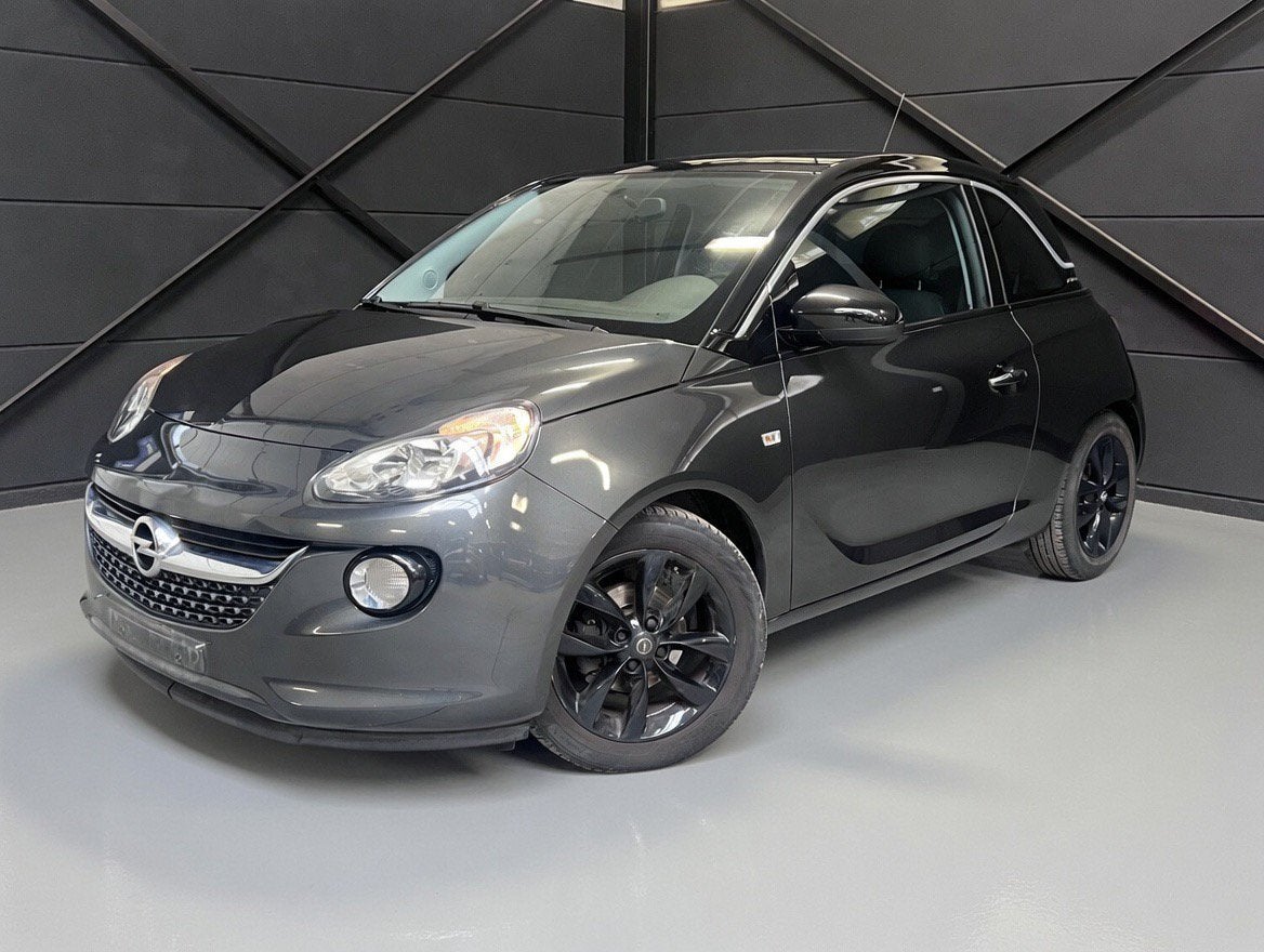 Opel Adam 1.2 benzine, bj2017, 83.000km, 1j garantie, 4 zetels, Euro 6, Bedrijf, Handgeschakeld