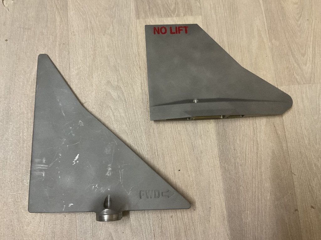 Vinnen vleugel wing sidewinder aim-9 missile, Ophalen of Verzenden, Luchtmacht