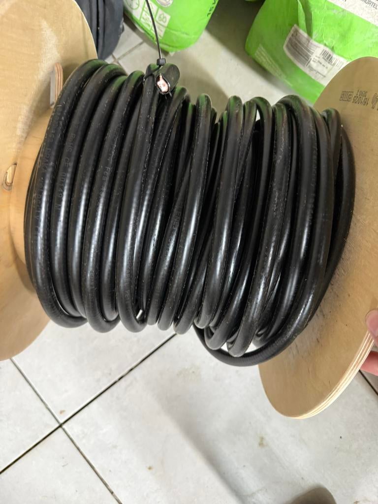 PE14 coax grondkabel, Bricolage & Construction, Enlèvement, Neuf, Câble ou Fil électrique