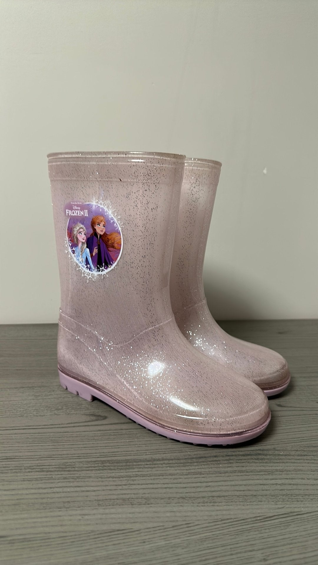 Regenlaarsjes - Disney Frozen II - Maat 31, Kinderen en Baby's, Ophalen, Gebruikt, Meisje, Laarzen